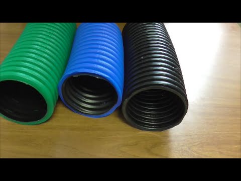 Видео: Чем однослойная дренажная труба отличается от двухслойной?