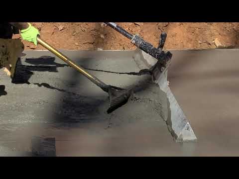 Видео: Как заливают бетон в Америке