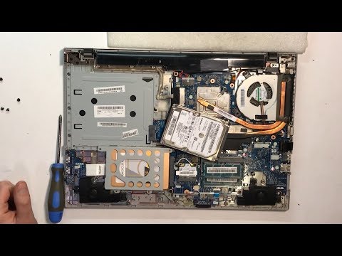 Видео: Lenovo Z500 установка SSD