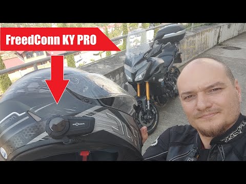 Видео: Отзыв на интерком FreedConn KY Pro с Aliexpress #moto #yamaha #mt09 #сочи #sochi #FreedConn