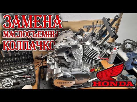 Видео: Honda. Замена маслосъемных колпачков и проверка гидрокомпенсаторов.