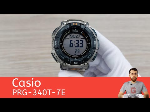 Видео: Титановое обновление легенды / Casio PRG-340T-7E