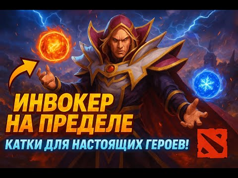Видео: ⚡ИНВОКЕР ПРОТИВ ВСЕХ — ИСПЫТАНИЕ ГЕРОЯ! | Dota 2