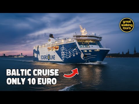 Видео: Лучший путеводитель по однодневному круизу Хельсинки-Таллин (Тур на Пароме, Буфет и Город)