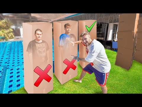 Видео: ВЫБЕРИ ПРАВИЛЬНУЮ КОРОБКУ ЧЕЛЛЕНДЖ!