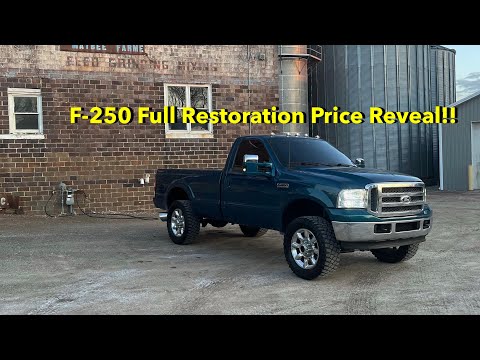 Видео: Сколько стоило полное восстановление моего 7.3 superduty?