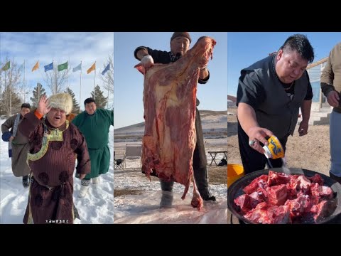 Видео: Чудесная жизнь монгольского Энке на пастбище! Коллекция 45 #кемпинг #кулинария #монголия