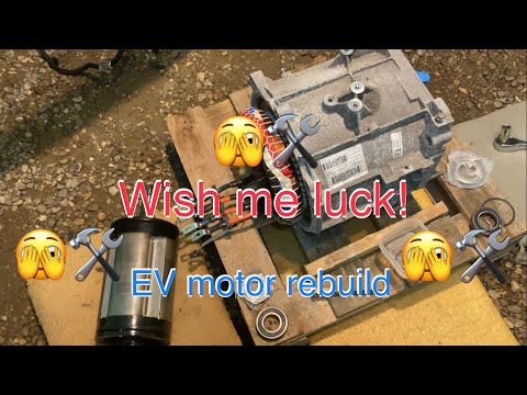 Видео: Как всё пройдёт? Ремонт двигателя электромобиля — замена подшипника электромобиля Renault Zoe 5AQ