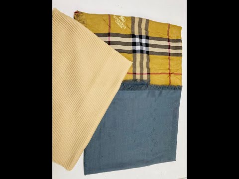Видео: Мешок № м8377. Шали Суперкрем. Арт 3096. Вес 11,9 кг. Кол-во 53 шт.