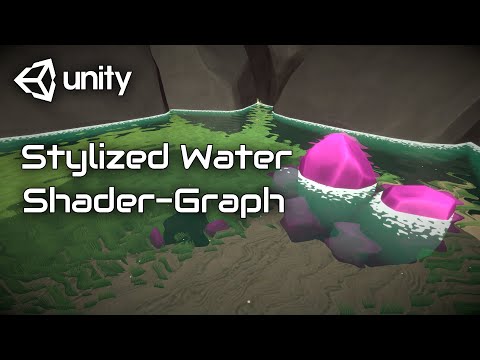 Видео: Стилизованная 3D-вода с графом шейдера преломления и пены — Учебное пособие по Unity