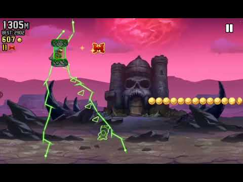 Видео: Jetpack Joyride Masters of the Universe (ДЖЕТПЕК С МОЛНИЕЙ) #3 