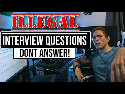 Видео: Незаконные вопросы на собеседовании | Не отвечайте! #grindreel