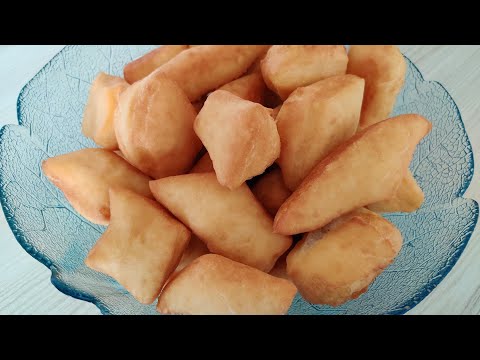 Видео: Пышные баурсаки на кефире. Самый простой рецепт, тесто как пух! *