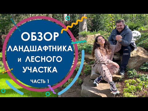 Видео: Обзор ландшафтника и лесного участка с водным каскадом. Часть 1