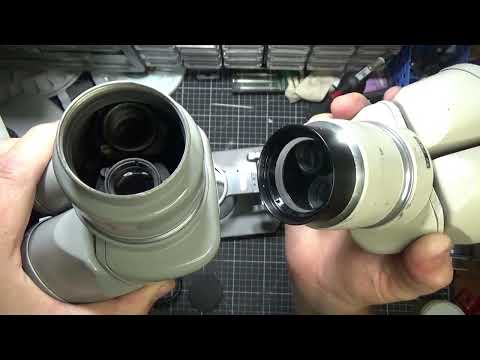 Видео: Бинокулярные микроскопы и очки Nikon SMZ-10 OBJ для работы и не только.