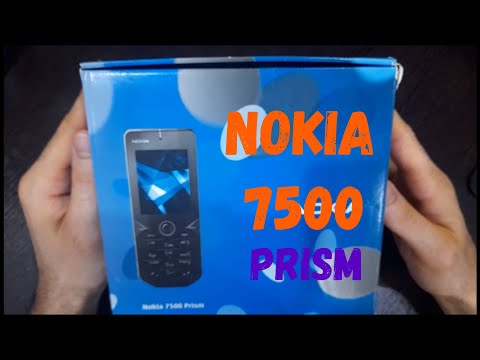 Видео: NOKIA 7500 PRISM - ДИЗАЙНЕРСКОЕ РЕШЕНИЕ