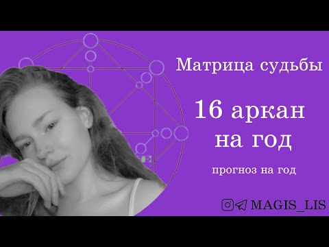 Видео: 16 аркан на год в матрице судьбы событийность · прогноз на год