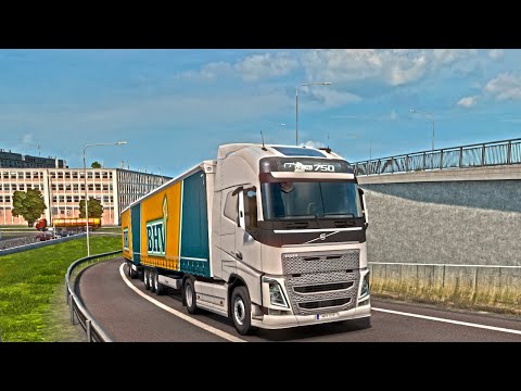 Видео: Успеть Любой Ценой - EURO TRUCK SIMULATOR 2 + РУЛЬ