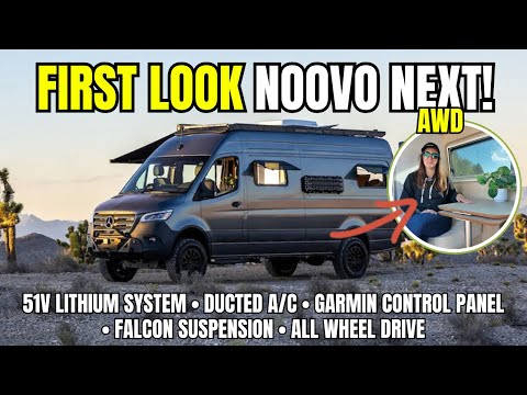 Видео: ПЕРВЫЙ ВЗГЛЯД: фургон Noovo Next Mercedes Sprinter 2026 года — будущее фургонов!