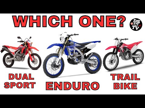 Видео: Yamaha WR250F против Honda CRF250F против Honda CRF300L (эндуро против трейлового байка против ду...