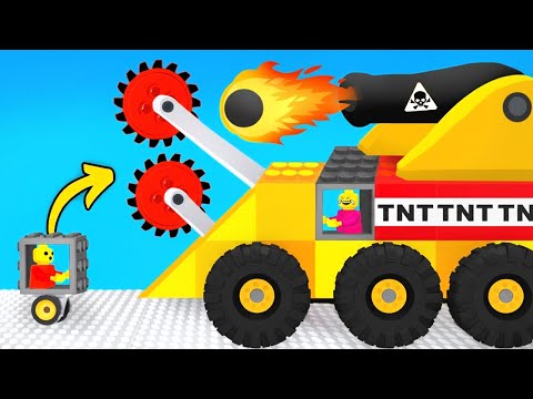 Видео: ОПАСНЫЙ LEGO МАКСИМАЛЬНОГО УРОВНЯ! - TOYS Crash Arena (Часть 3)