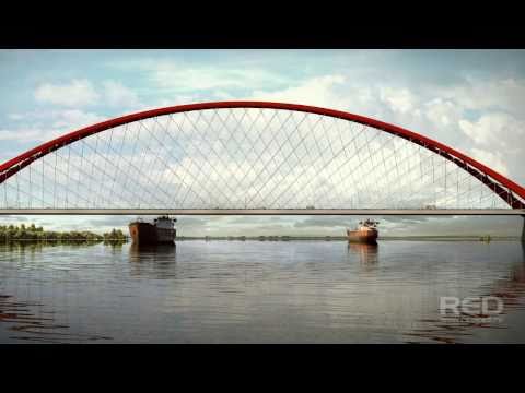 Видео: Оловозаводской мост в Новосибирске