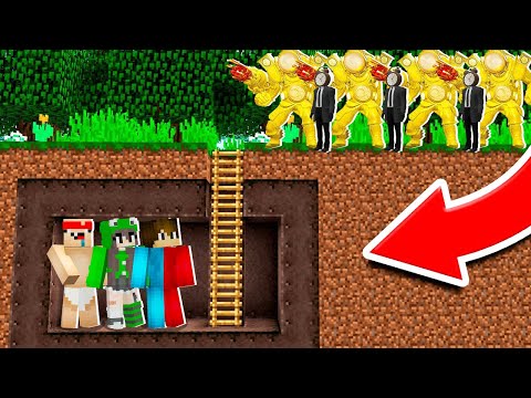 Видео: 🇺🇦 СЕКРЕТНА БАЗА НУБА ПРО І ДІВЧИНИ ПРОТИ АПОКАЛІПСИС ІЗ ЗОЛОТИЙ КЛОКМЕН ТИТАН У МАЙНКРАФТ! БАКІ