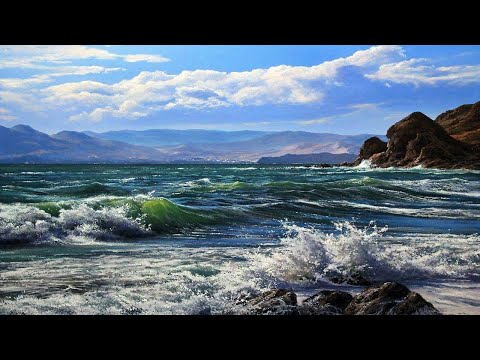 Видео: Морские пейзажи художника Виктора Юшкевича