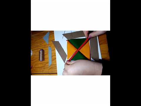 Видео: Лоскутное шитье игольница (кыбытан аттаран тигии)