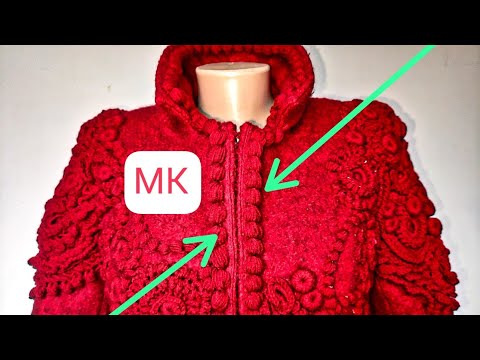 Видео: объемный УЗОР крючком для  ПЛАНКИ #фриформ #вязаныйшнуркрючком #обвязкакраёв