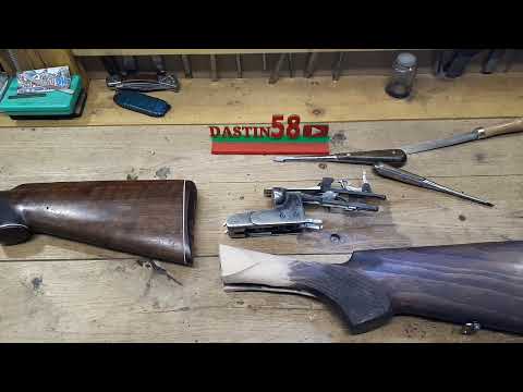 Видео: ИЖ 54 подгонка приклада и время работы.