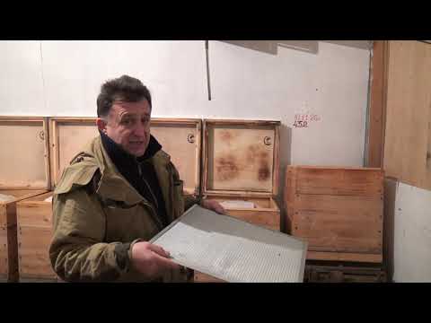 Видео: Ульи "Калинка" Особенности зимовки в омшанике