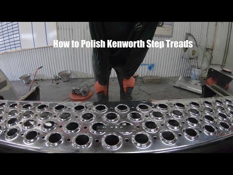 Видео: Как отполировать ступени Kenworth. Детейлинг и полировка от Evan's