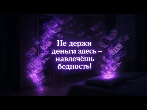 Видео: Не держи деньги здесь — навлечёшь бедность!