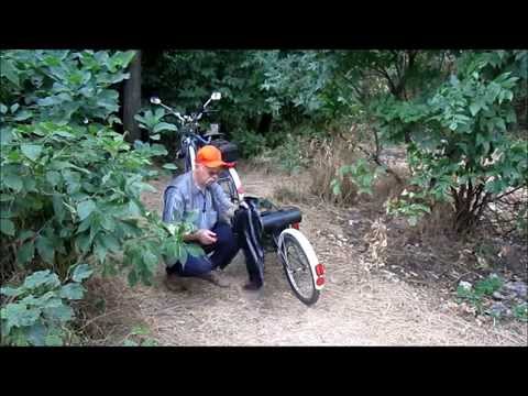 Видео: велопоход с прицепом