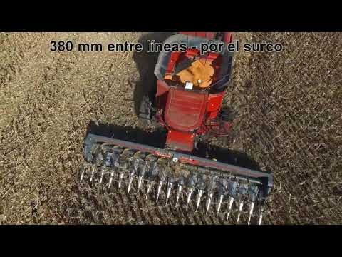 Видео: Безрядковая жатка для уборки кукурузы Mainero MDD200 4