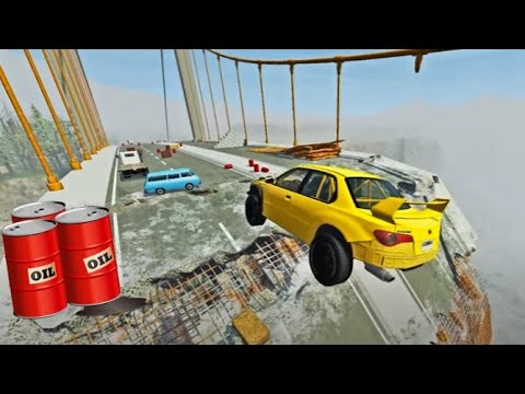 Видео: Мостът на Смъртта!? - BeamNG.drive