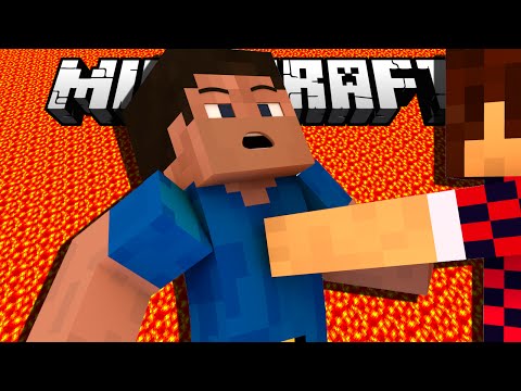 Видео: ТОЛКНУЛ В ЛАВУ - LUCKY ISLAND (Minecraft Mini-Game)