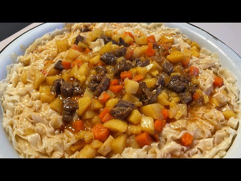 Видео: НАН САЛМА немесе Май қамыр тағамы😍Ең Оңай әрі дәмді кешкі ас