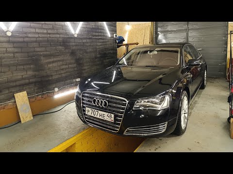 Видео: Audi A8 w12 6,3 D4 Разборка ДВС и осмотр.