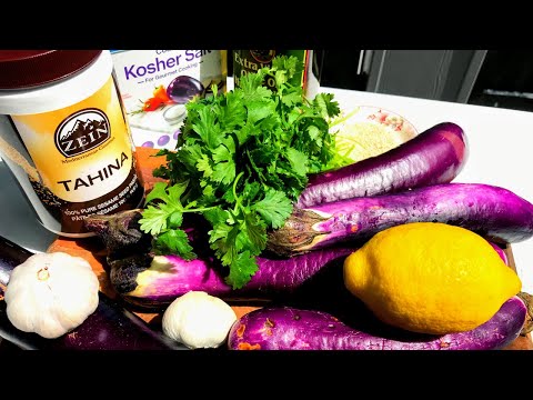 Видео: БАБАГАНУШ, Лучший рецепт баклажан.Что приготовить из баклажан? Быстрая закуска.