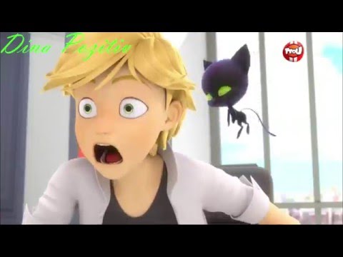 Видео: КОТ НУАР НА ЛАБУТЕНАХ! НЯН-НЯН! LadyBug and CatNoir №4/Приколы№4/funs/