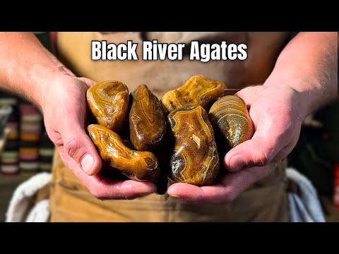 Видео: Насколько хороши агаты Black River из Аргентины?