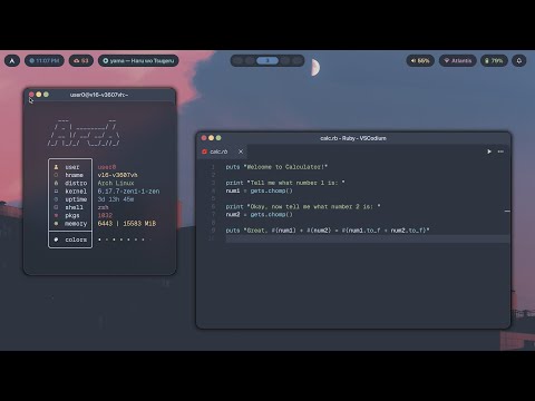 Видео: Моя конфигурация Hyprland в ноябре 2025 г. | Полный анализ