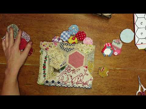 Видео: Часть 4. Медленно сшитый мешочек Hexie