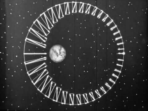 Видео: Запуск и орбитальный полет космического корабля