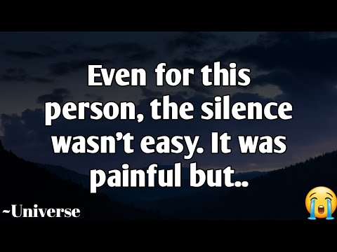 Видео: Они часто мечтают о тебе во время этой тишины, но… | Послание Вселенной 😭🦋🌈