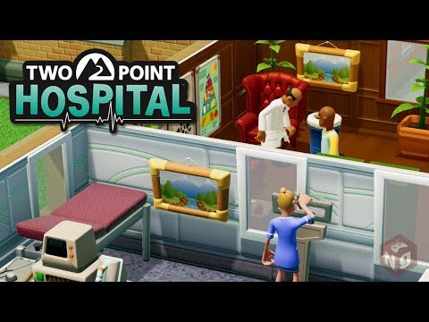Видео: Two Point Hospital - Максимальная компактность ! #4