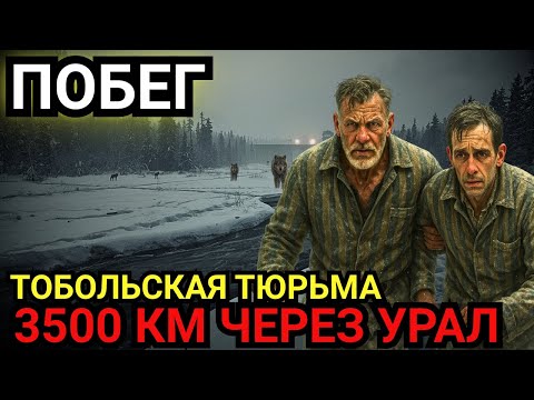 Видео: ПОБЕГ из Тобольской тюрьмы. 3500 км через Урал - реальная история побега