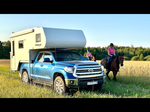 Видео: PILIGRIM CAMPER 450LX - максимальный жилой модуль на кузов Тойота Тундра.